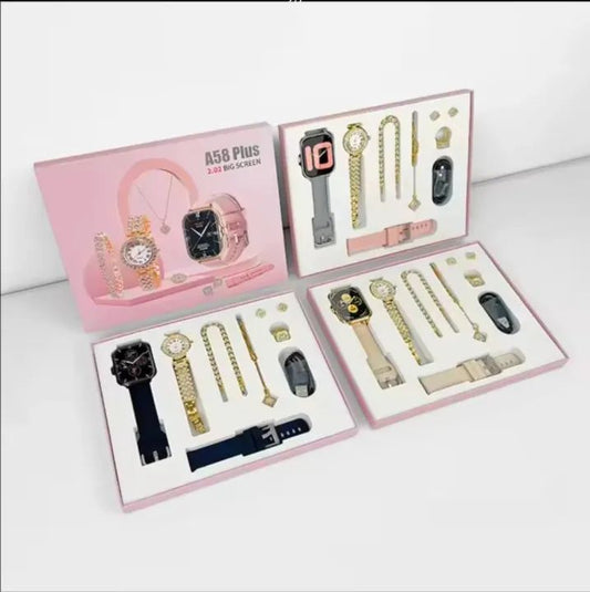 A58 Plus Smart Girl Watch With Jewelry