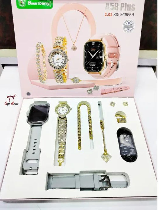 A58 Plus Smart Girl Watch With Jewelry